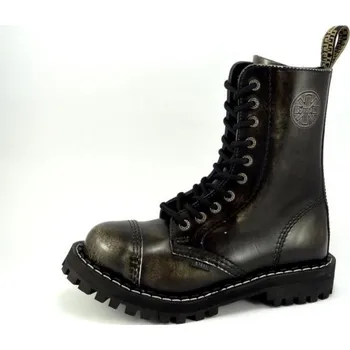 Dámská zimní obuv Steel boty 10 dírek 105/106/O/BLACK bílá, velikost 39