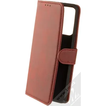 Pouzdro na mobilní telefon 1Mcz Marten Book flipové pouzdro pro Xiaomi Mi 11 Ultra tmavě červená (dark red)