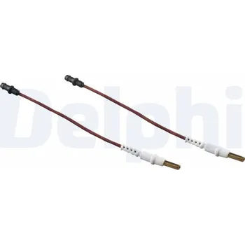 Brzdová destička Výstražný kontakt, opotřebení obložení DELPHI LZ0161