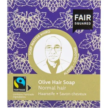 Šampon Fair Squared Šampon tuhý na mytí vlasů olivový pro normální vlasy 2x80 g