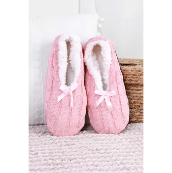 Dámské ponožky Emi Ross Domácí baleríny EJ-2303PI Velikost: 35-38