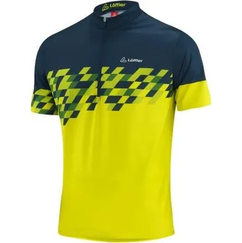 cyklistický dres Löffler HZ EROSION 2022 žlutý pánský cyklistický dres M - žlutá + DÁREK + Doprava ZDARMA
