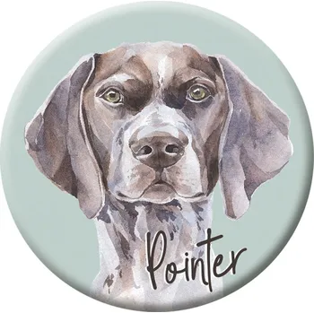 Button (placka) se špendlíkem 44 mm - Pointer