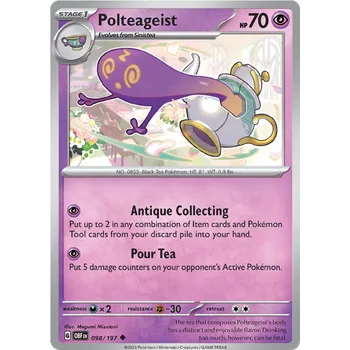 Sběratelská karetní hra Pokémon TCG Polteageist 098/197