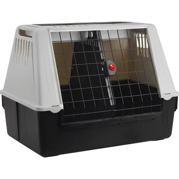 přepravka pro zvíře SOLOGNAC Přepravní box na dva psy 51 x 61 x 85 cm