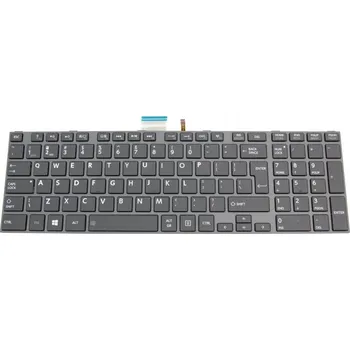 Náhradní klávesnice pro notebook Klávesnice TOSHIBA P850 P855 P870 P875 BLK LED