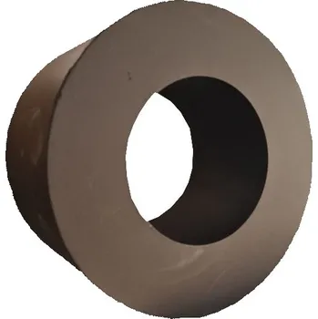 Krbová kamna Komíny CZ Redukce komín 150/80/1,5 Černá