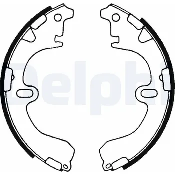 Auto-moto Sada brzdových čelistí DELPHI LS1315