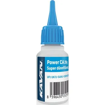 Průmyslové lepidlo KAVAN Power CA 20g super řídké vteřinové lepidlo (DE)