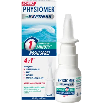 Nosní sprej Physiomer Express 4v1 20 ml