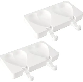 Forma na pečení Silikonová forma na nanuky Silikomart Srdce Heart, 2ks | velké