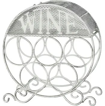 Stojan na víno Dandi Stojan na víno z kovu pro pět lahví "Dandi"