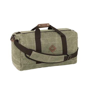 Cestovní taška Revelry – The Around Towner, 72l – zelená (Pachuvzdorná a voděodolná cestovní taška Revelry – The Arount Towner s kapacitou 72 litrů, v zeleném provedení.)