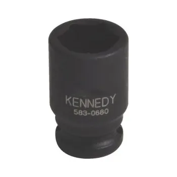 Gola hlavice Rázová nástrčná hlavice krátká, 1/2", 15mm