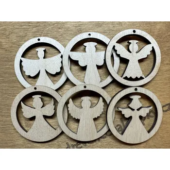 Vánoční ozdoba DCH Vánoční ozdoba Andílek různé druhy