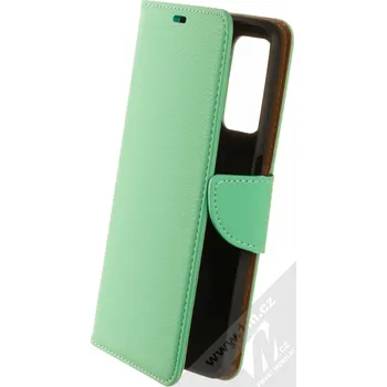 Pouzdro na mobilní telefon 1Mcz Stranding Book flipové pouzdro pro Xiaomi Mi 10T 5G, Mi 10T Pro 5G mátově zelená (mint green)