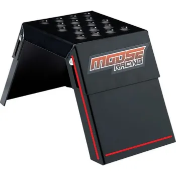 Blok Prodloužení pro startovací blok pro motokros MOOSE RACING BLOCK RISER KIT SHORT - pár, délka prodloužení 165 mm až 229 mm (startovací blok není součástí balení, je nutné ho dokoupit zvlášť)
