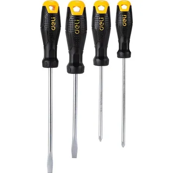 Gola sada Sada šroubováků Deli Tools EDL620004, s magnetem, 4 kusy