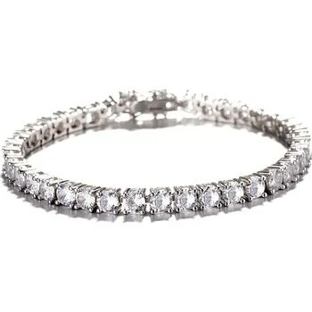 Náramek Majya Stříbrný tenisový náramek s čirými zirkony Ag/; ≤11,11 g 10111