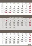 Helma365 Nástěnný kalendář tříměsíční…
