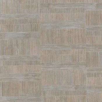 Tapeta Limonta Luxusní geometrická tapeta na zeď šedohnědá 64607, Materea, Limonta, velikost 10 x 0,53 m