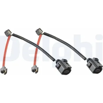 Brzdová destička Výstražný kontakt, opotřebení obložení DELPHI LZ0200