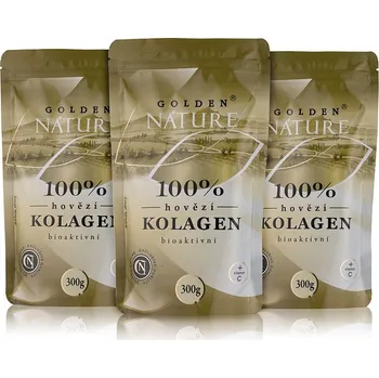 Kloubní výživa 2+1 Golden Nature Hovězí kolagen Bioaktivní (Kolagenní peptidy) 900g + dárek Golden Nature Goji 80g zdarma
