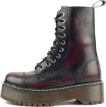 Steel boty 10 dírek 105/106/ALSDUR1/ black/bordo, velikost 38