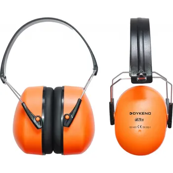 Chránič sluchu Dykeno 03101 neonově oranžová