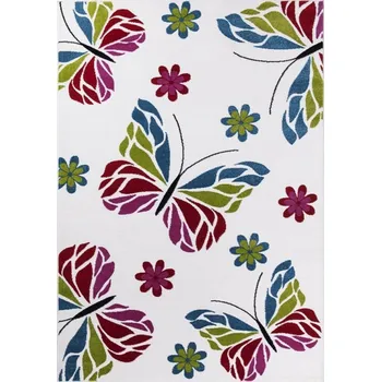 Koberec Kusový koberec Kids 410 white - 160 x 230 cm - doprava zdarma