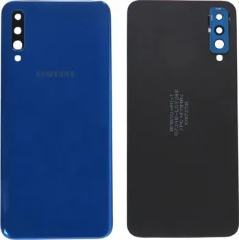Telefonní příslušenství Samsung Galaxy A50 zadní kryt modrý + sklíčko kamery