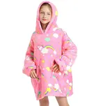 Dětská svítící deka s rukávy a kapucí…