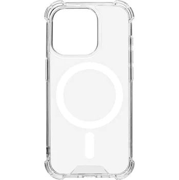Pouzdro na mobilní telefon Pouzdro BACK TPU Plyo MagSafe pro Apple iPhone 15 Pro Transparent