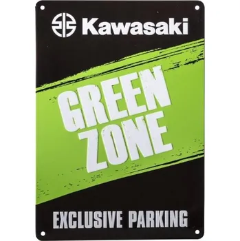 Plechová cedule Parkovací cedule Kawasaki
