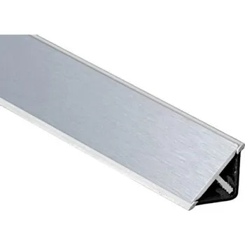 Kuchyňská pracovní deska Lišta do kuchyně trojúhelník plast 660-0001 400 x 1,5 x 1,5 cm