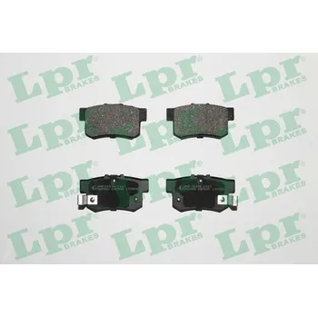 Brzdová destička Sada brzdových destiček, kotoučová brzda LPR 05P508