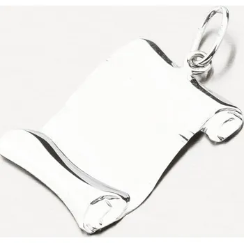 Přívěsek Přívěsek bílé zlato 585 pergamen 357-0083