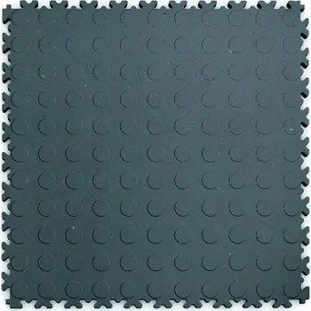 Umělý povrch PVC dlažba Mosolut Machine Industrial ECO - Mince, Modrá
