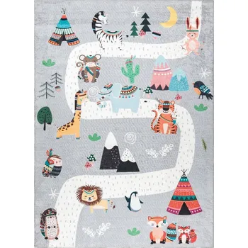 Koberec Hans Home Dětský kusový koberec Bambino 2160 Indian grey - 80x150