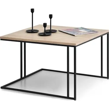 Konferenční stolek MPT Konferenční stolek Dark S, sonoma/černý kov