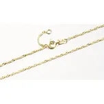 Dámský řetízek žluté zlato 585 na nohu 46-1126