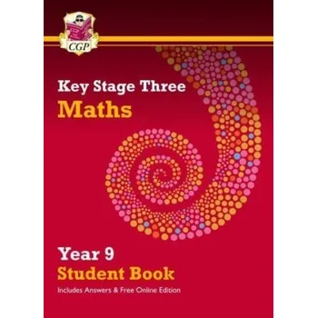 Anglický jazyk New KS3 Maths Year 9 Student Book - with answers & Online Edition - CGP Books