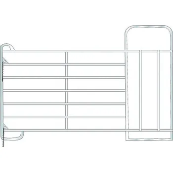 Texas panel s průchodem pro telata 3,05m