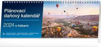 Kalendář Presco Group Stolní kalendář plánovací daňový s fotkami 2024