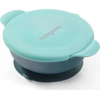 Miska na svačinku s víčky a přísavkou Baby Ono mátová