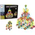 ostatní stavebnice LEAN Toys Light Magnetic Sticks Blocks 102 dílků