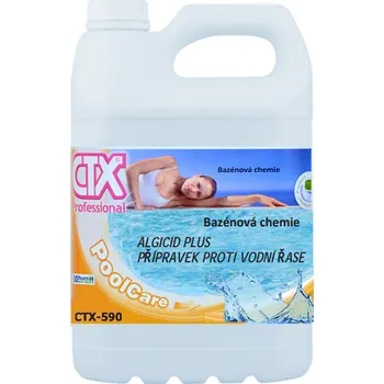Bazénová chemie AstralPool CTX-590 5 l - speciální algicid eliminující všechny druhy řas