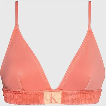 Dámské plavky Dámský vrchní plavkový díl bikin KW0KW01974 SM9 korálová - Calvin Klein S