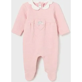Kojenecká kombinéza kojenecký teplejší overal růžový Mayoral 2662-80 velikost 56