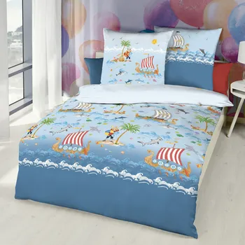 Povlečení Kaeppel | Flanelové povlečení Wiking 140x200, 70x90